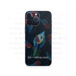 Skin Posterior Hilos 3D Feathers para iPhone