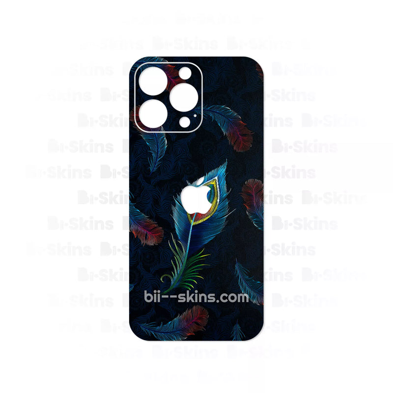 Skin Posterior Hilos 3D Feathers para iPhone