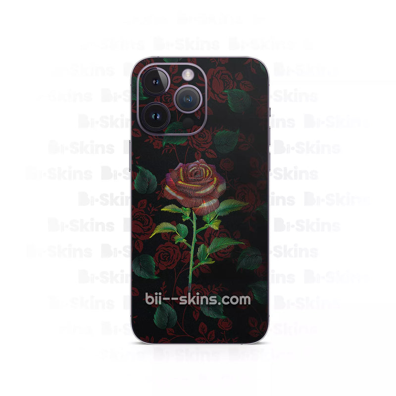 Skin Posterior Hilos 3D Rose para iPhone