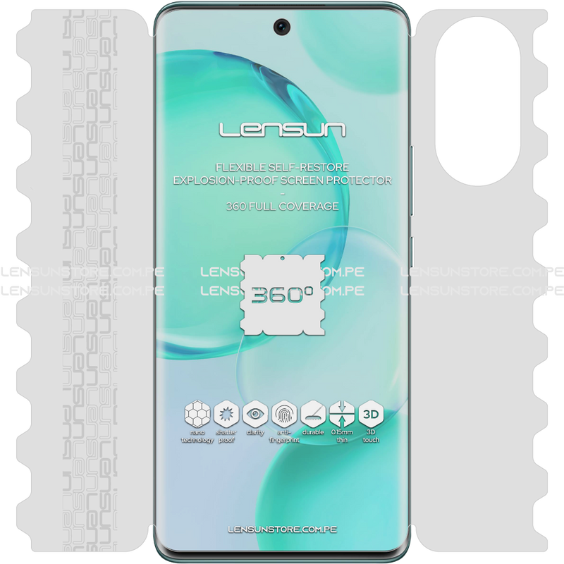 Lensun 360 Auto-regenerable Nano Protector Para Pantalla Completa Para Honor 50