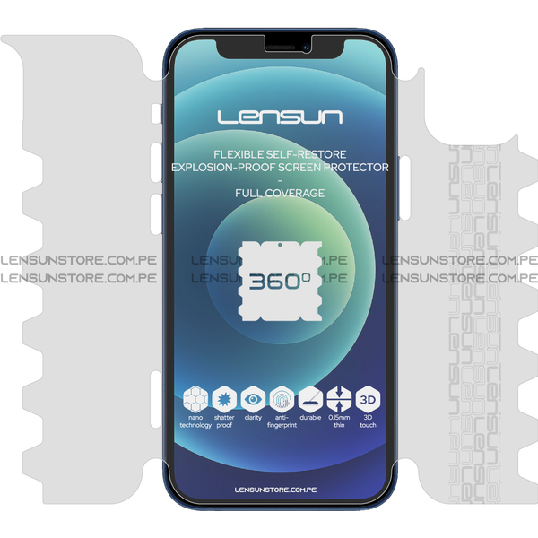 Lensun 360 Selfrestore Shield Protector de Pantalla Completa Poco X3 P
