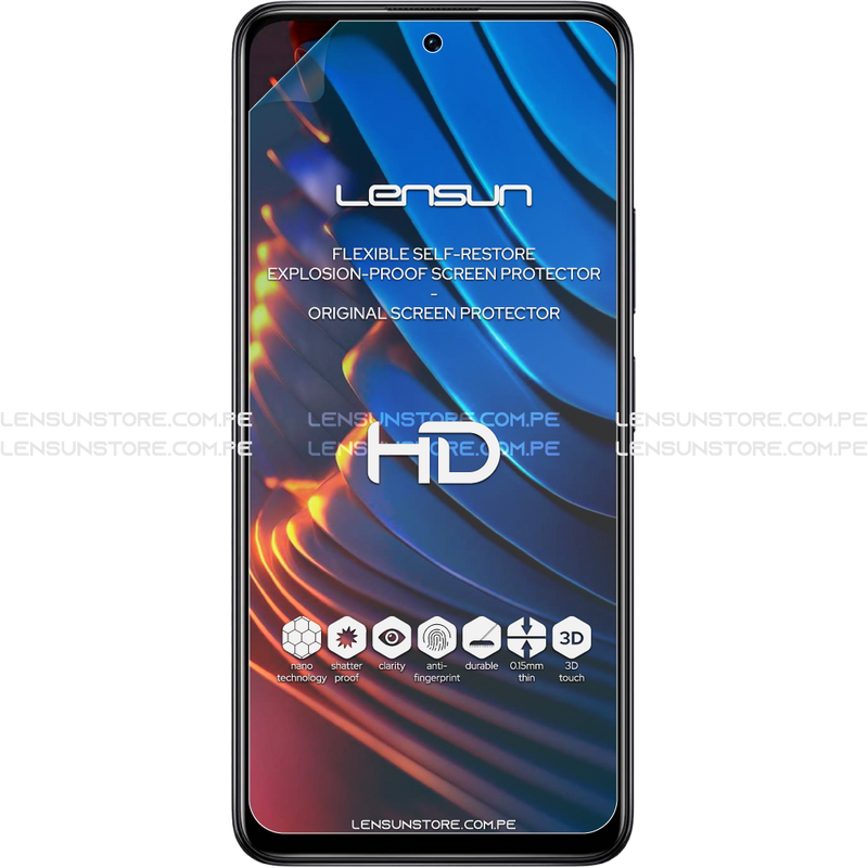 Lensun Protector de Pantalla HD Shield Xiaomi Poco X3 GT