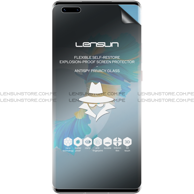 Lensun  Protector de Pantalla Matte Anti Spy Shield Huawei Mate 40