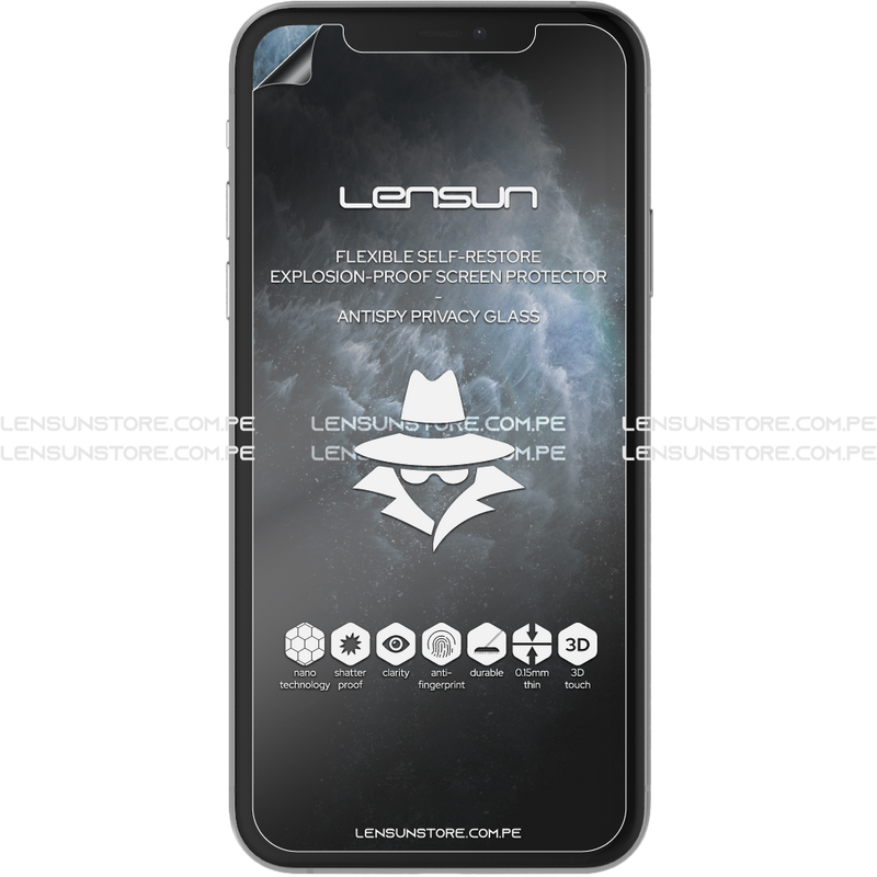 Lensun Protector de Pantalla Matte Anti Spy Shield IPhone 11 Pro Max