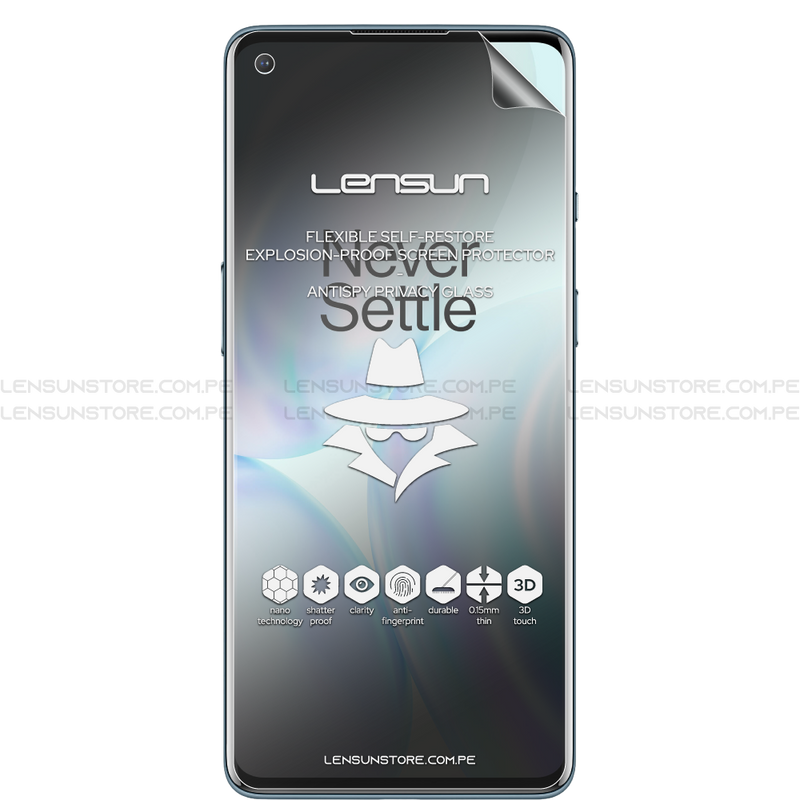 Lensun Protector de Pantalla Matte Anti Spy Shield OnePlus 8