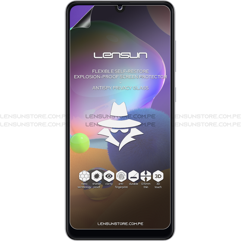 Lensun Protector de Pantalla Matte Anti Spy Shield Samsung Galaxy A31