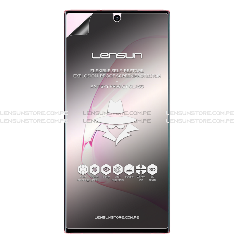 Lensun Protector de Pantalla Matte Anti Spy Shield Samsung Galaxy Note 10