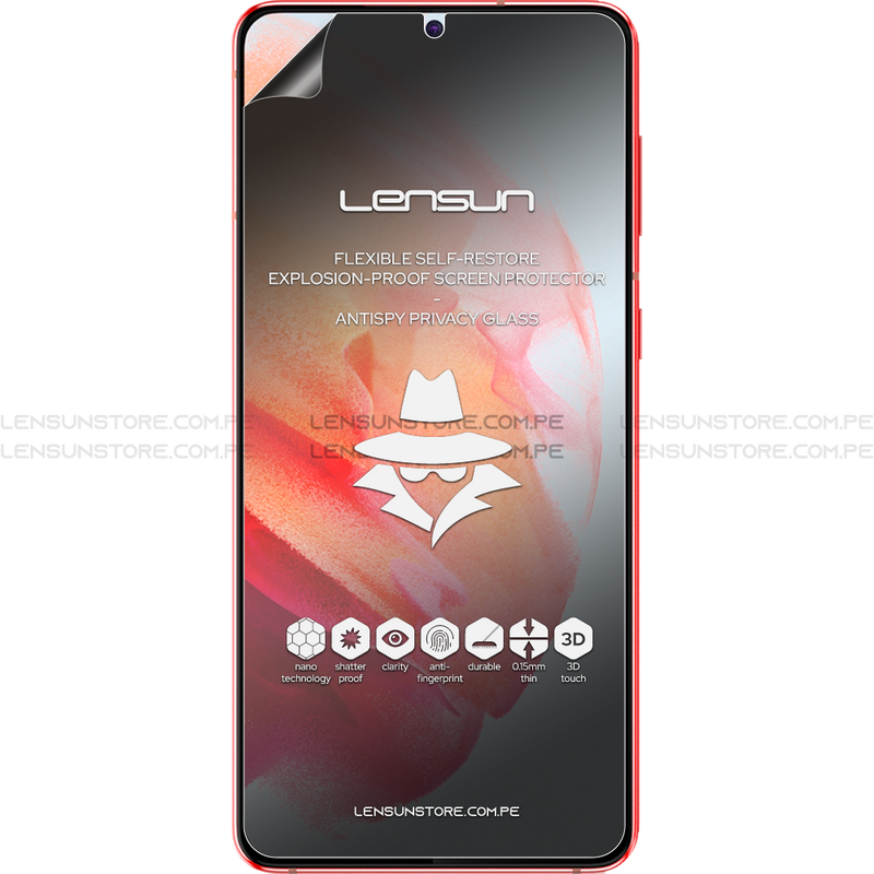 Lensun Protector de Pantalla Matte Anti Spy Shield Samsung Galaxy S21 Plus