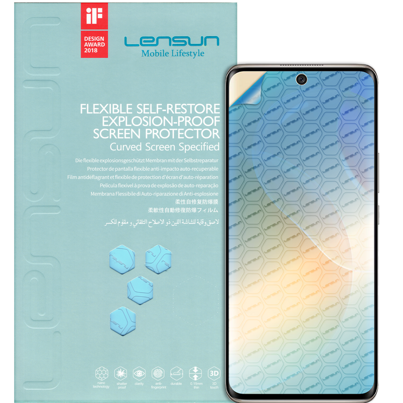 Lensun Original Nano Protector de Pantalla Anti Shock Huawei Nova 8