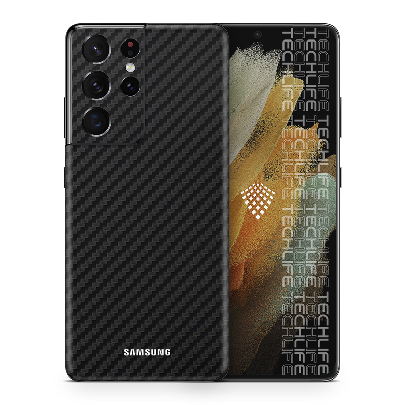 Skin Fibra de Carbono para Samsung Galaxy S21 Ultra