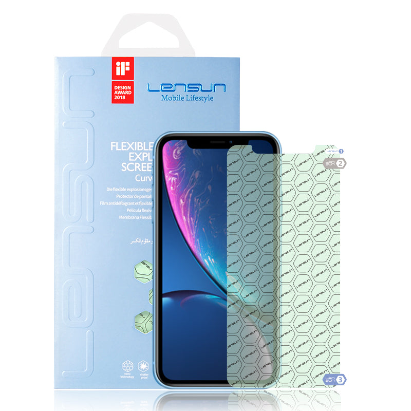 Lensun Auto-regenerable Nano Protector Para Pantalla Para iPhone Xr