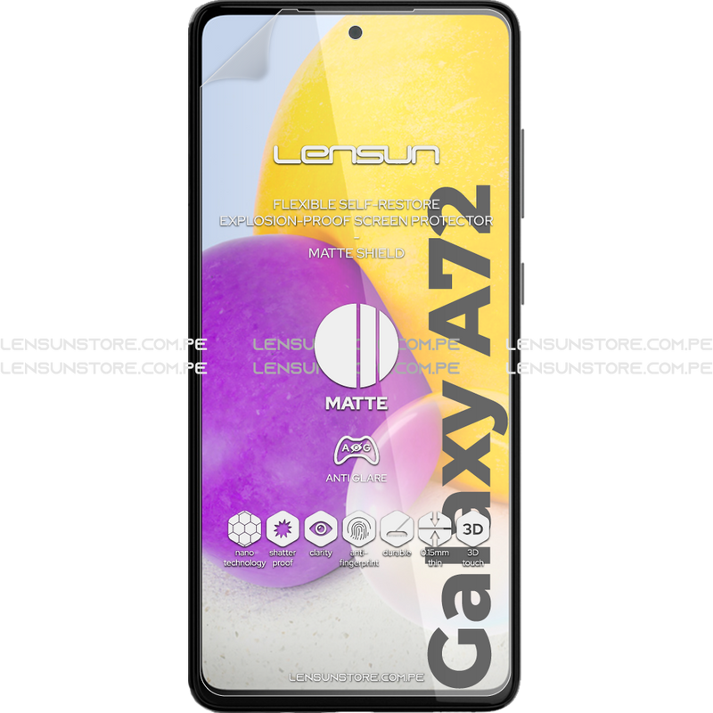 Lensun Protector de Pantalla Matte Shield Samsung Galaxy A72