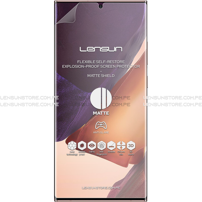 Lensun Protector de Pantalla Matte Shield Samsung Galaxy Note 20 Ultra