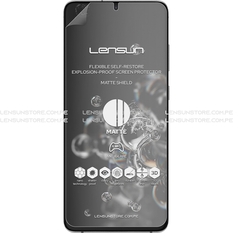 Lensun Protector de Pantalla Matte Shield Samsung Galaxy S20 Ultra