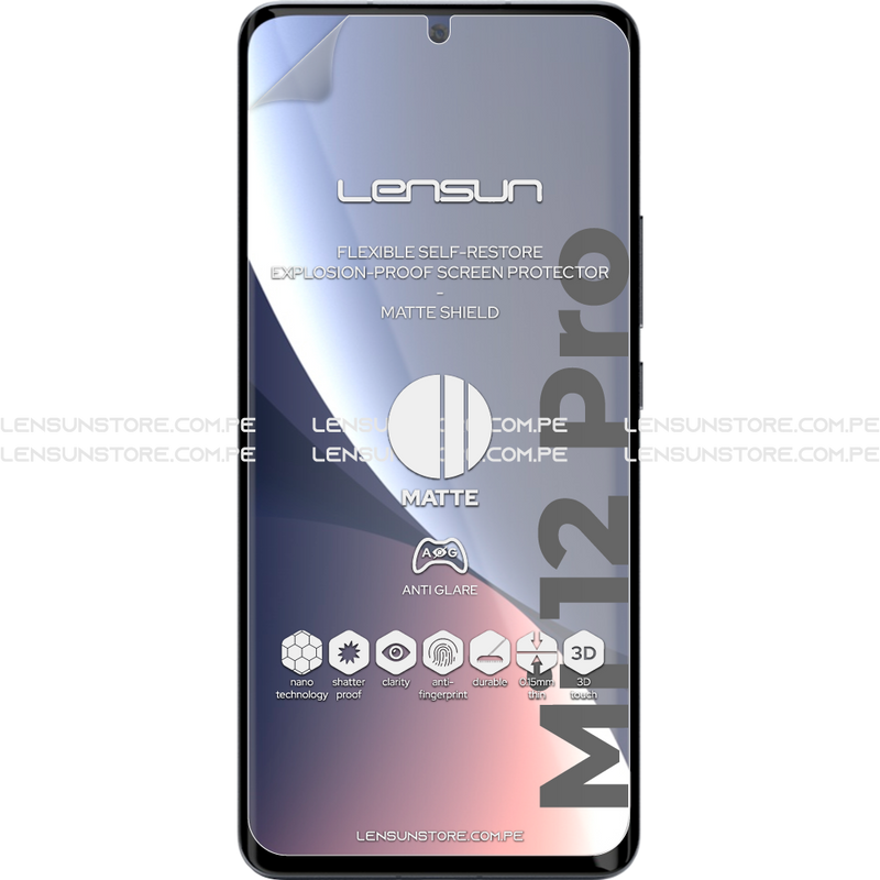 Lensun Protector de Pantalla Matte Shield Xiaomi Mi 12 Pro