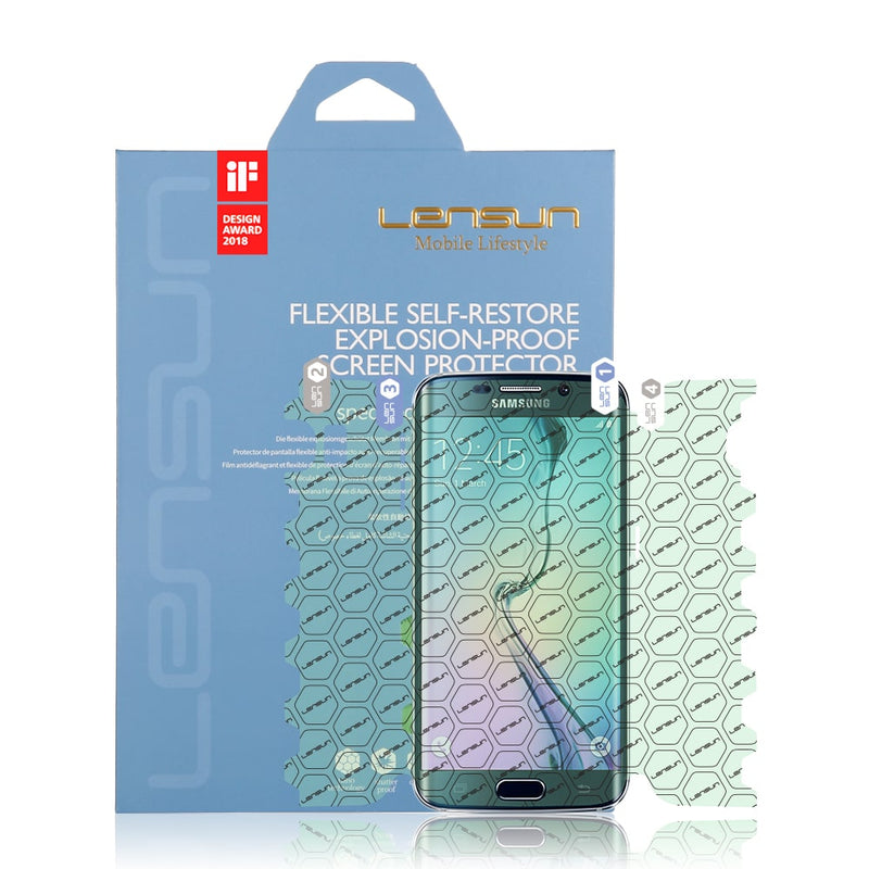 Lensun 360 Auto-regenerable Nano Protector Para Pantalla Completa Para Galaxy S6 Edge